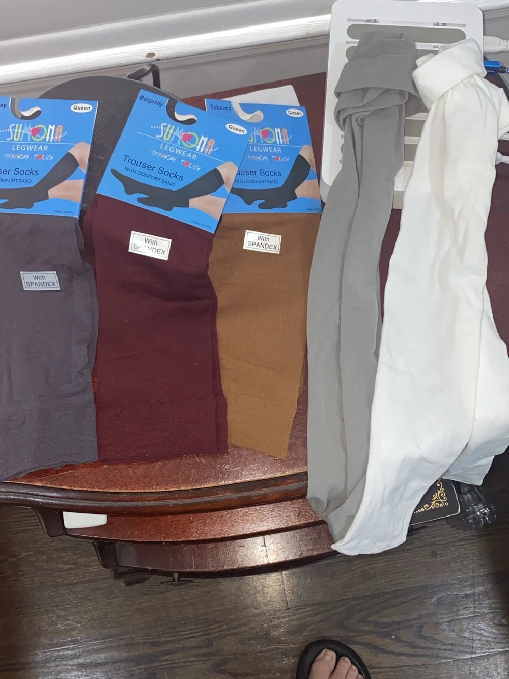Stretch with Soandex Trouser Socks